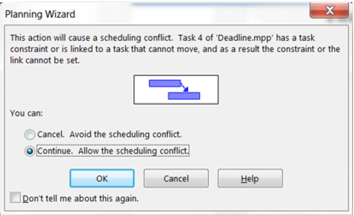 how to use deadlines in microsoft project