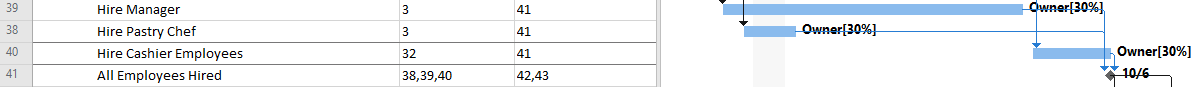 Gantt Chart View